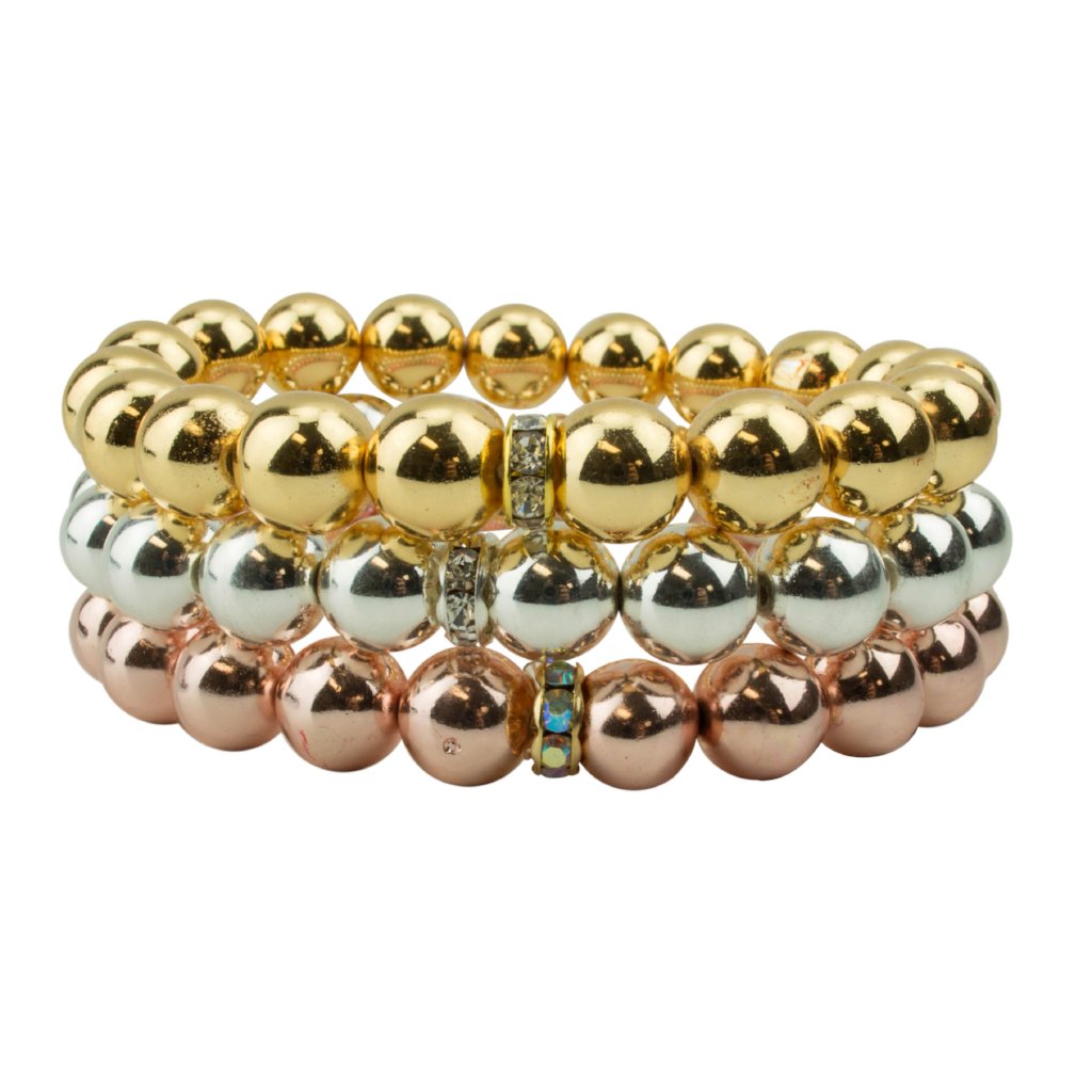 Silver and Gold Trio Medium