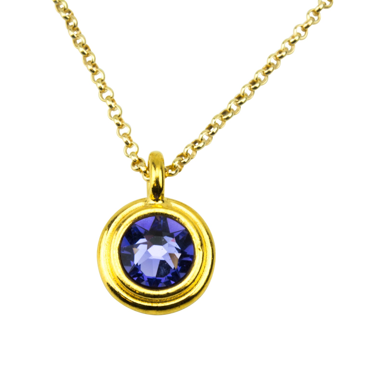 December Birthstone Necklace