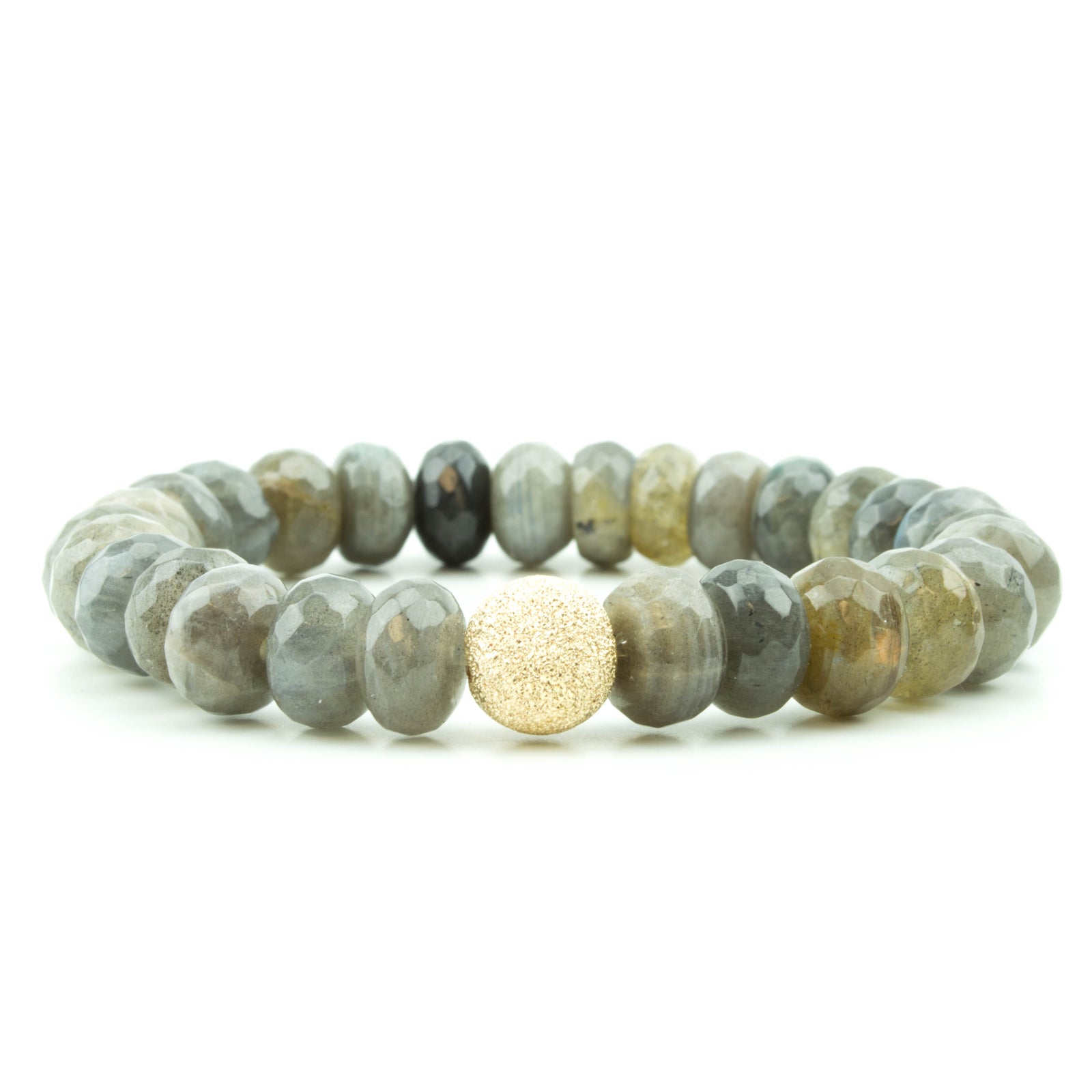 Labradorite Rondelle