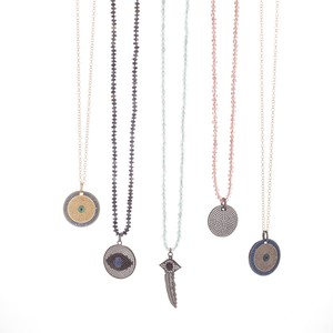 The Seeing Eye Medallion Necklace