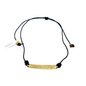 The Ibiza Necklace in Gold Bar Necklace