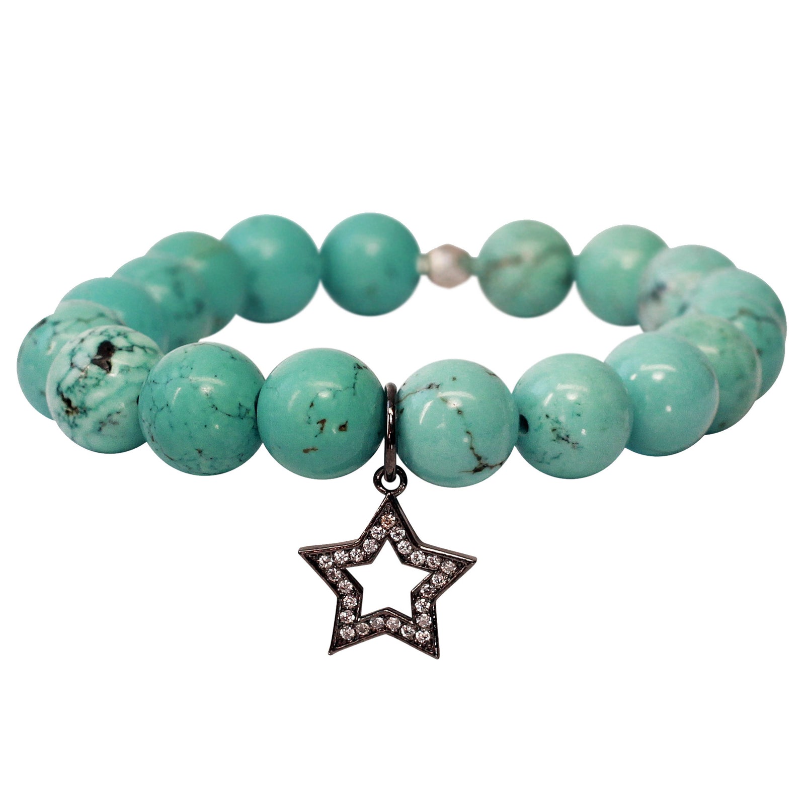 The Reach for the Stars Charm in Silver